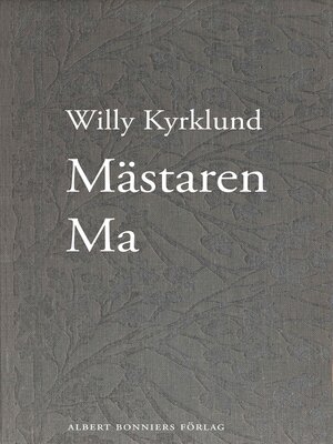 cover image of Mästaren Ma